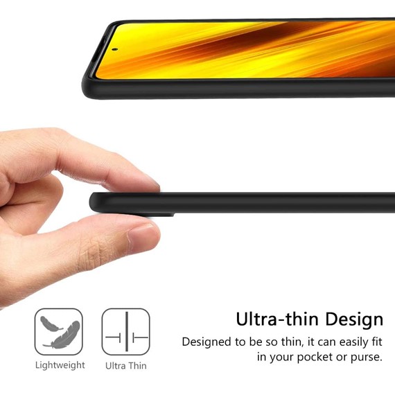 Xiaomi Poco X3 NFC Kılıf CaseUp Matte Surface Gold 3